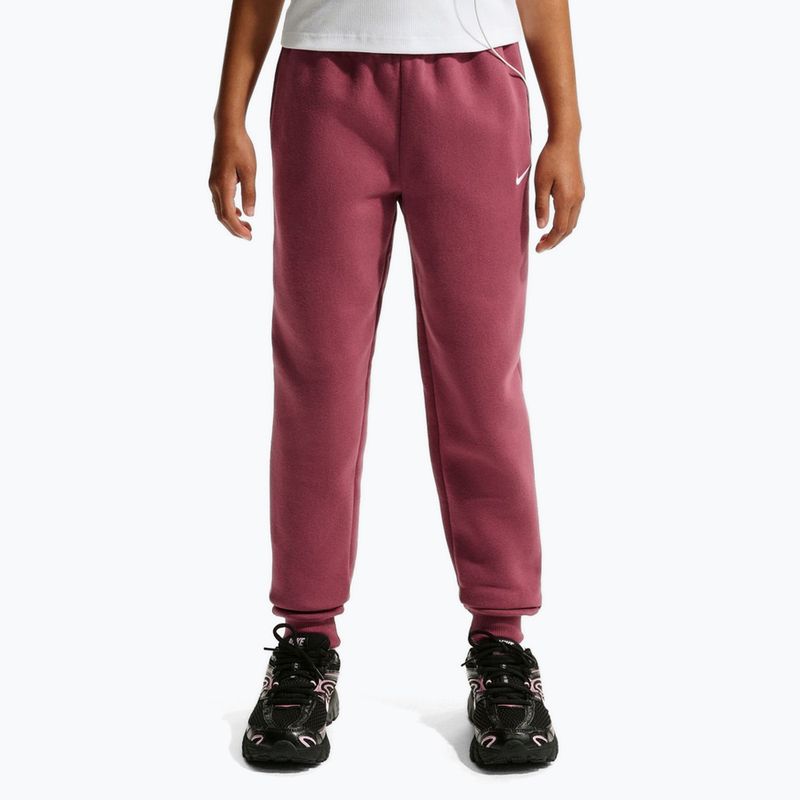 Spodnie dziecięce Nike Sportswear Studio pink smoke/white