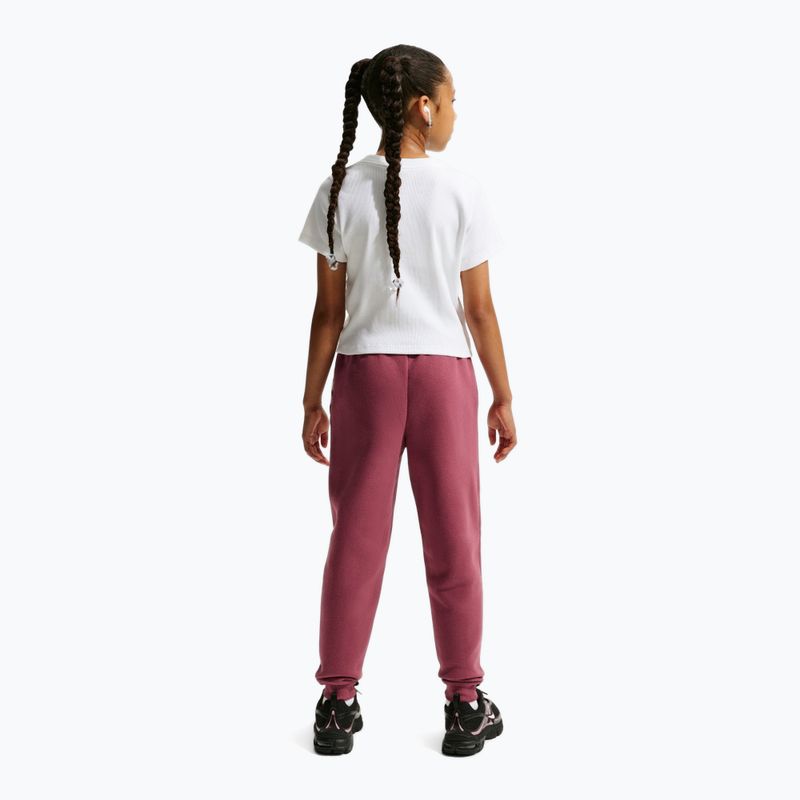 Spodnie dziecięce Nike Sportswear Studio pink smoke/white 3