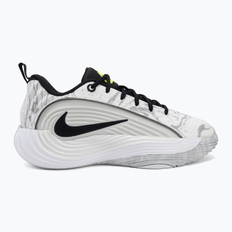 Buty do koszykówki męskie Nike Giannis Immortality 5 white/off white/metallic silver 2