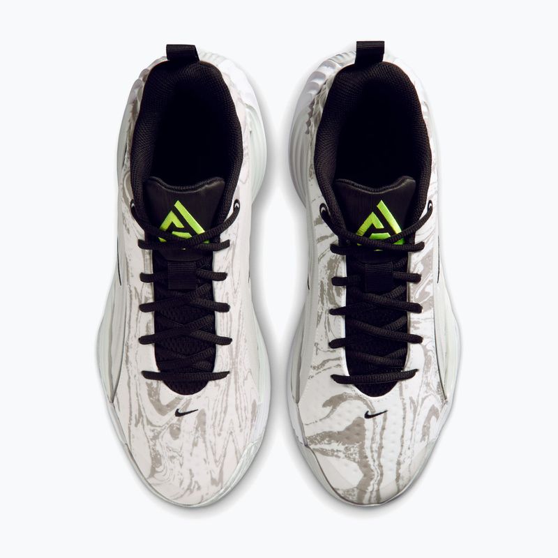 Buty do koszykówki męskie Nike Giannis Immortality 5 white/off white/metallic silver 11