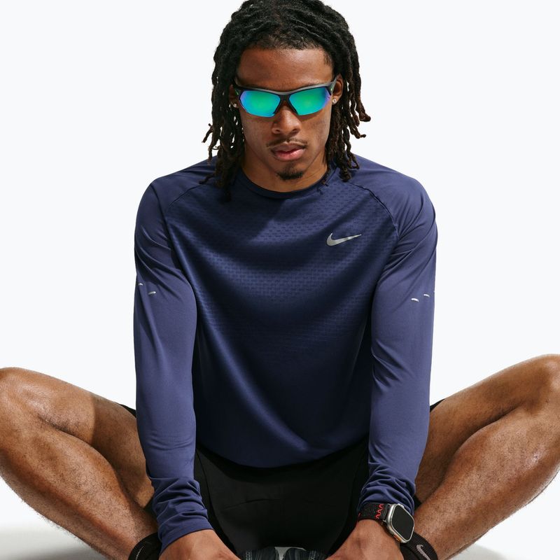 Longsleeve do biegania męski Nike Stride Dri-Fit ADV Midnight Navy 6
