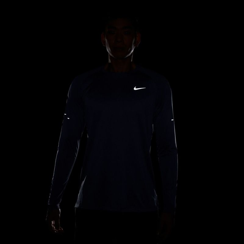 Longsleeve do biegania męski Nike Stride Dri-Fit ADV Midnight Navy 8