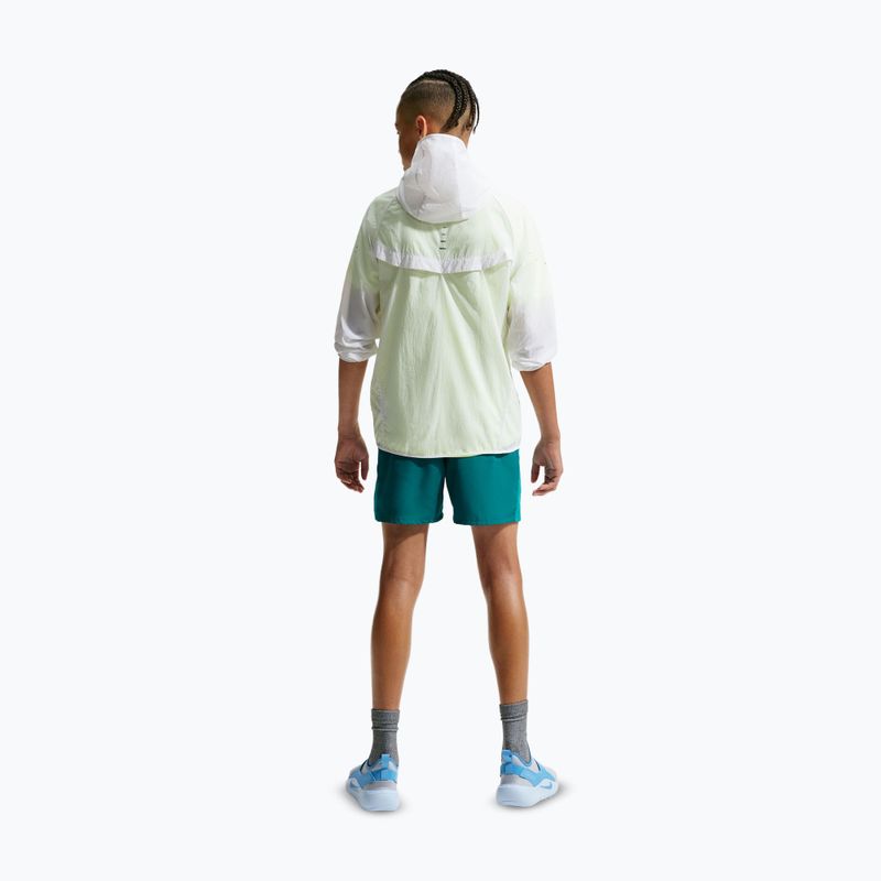 Spodenki dziecięce Nike Miler bright spruce/energy 3