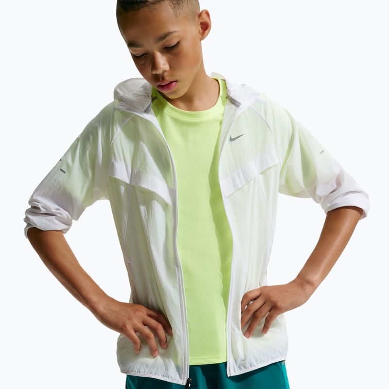 Spodenki dziecięce Nike Miler bright spruce/energy 4