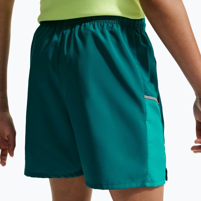 Spodenki dziecięce Nike Miler bright spruce/energy 6