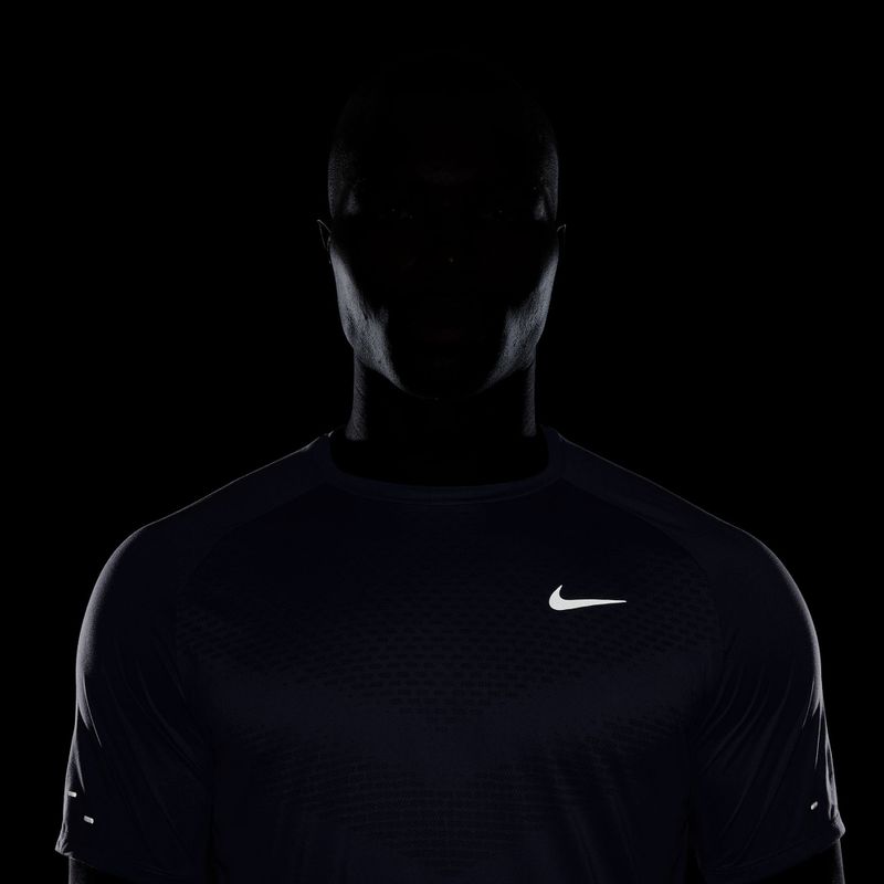 Koszulka do biegania męska Nike Stride diffused blue 4