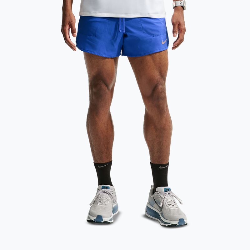 Spodenki męskie Nike Stride Dri-Fit Brief-Lined 5" hyper royal
