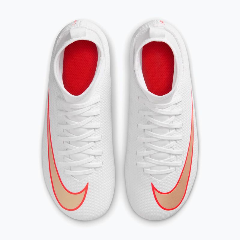 Buty piłkarskie dziecięce Nike Jr. Mercurial Superfly 11 Club white/bright crimson/blur 10