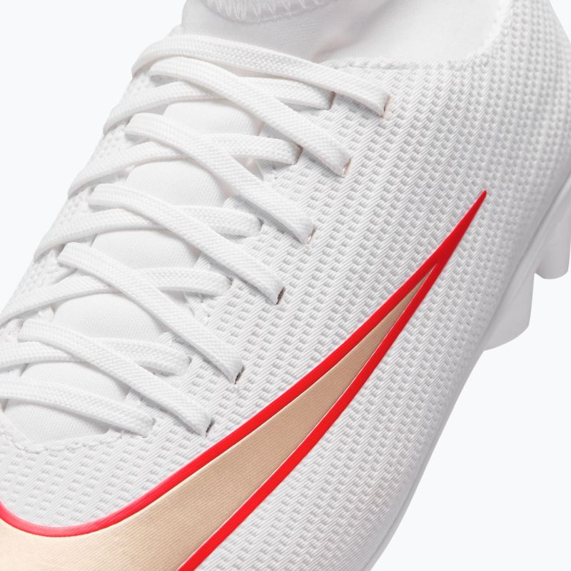 Buty piłkarskie dziecięce Nike Jr. Mercurial Superfly 11 Club white/bright crimson/blur 13