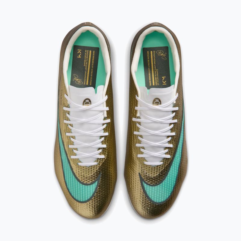 Buty piłkarskie męskie Nike Mercurial Superfly 11 Pro "Kylian Mbappé" AG metallic gold/green glow 11