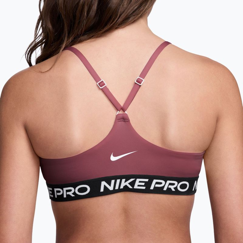 Biustonosz dziewczęcy Nike Pro Pink Smoke 3