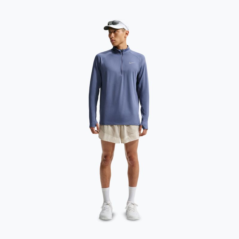 Bluza do biegania męska Nike Stride 1/4 Zip Dri-Fit diffused blue 2