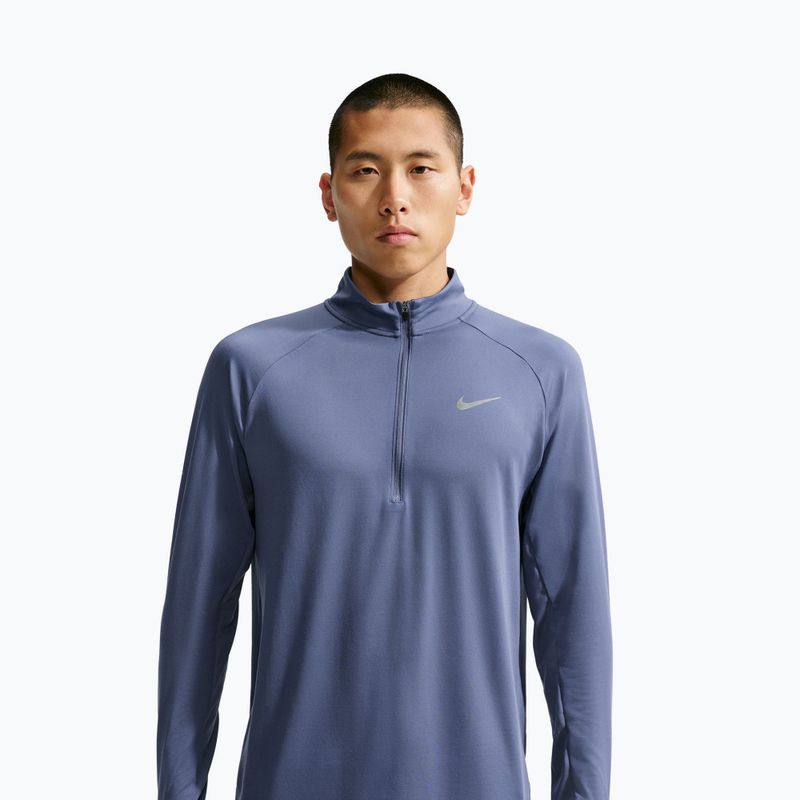 Bluza do biegania męska Nike Stride 1/4 Zip Dri-Fit diffused blue 4