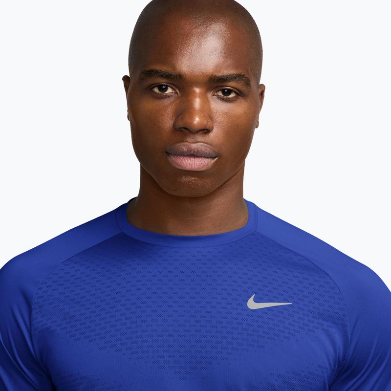 Koszulka do biegania męska Nike Stride hyper royal 3