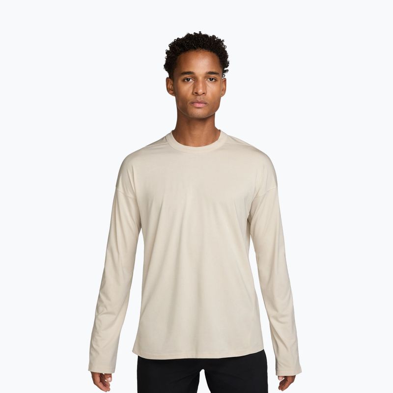 Longsleeve męski Nike 24.7 ImpossiblySoft Light light orewood brown/sail/light iron ore
