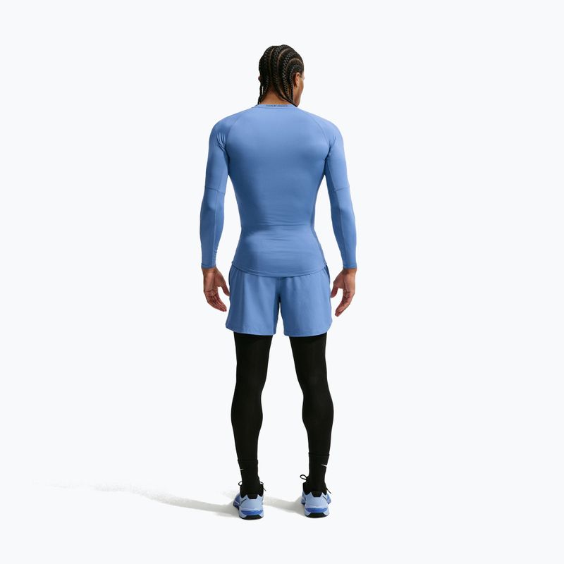 Longsleeve treningowy męski Nike Pro indigo storm/black 3