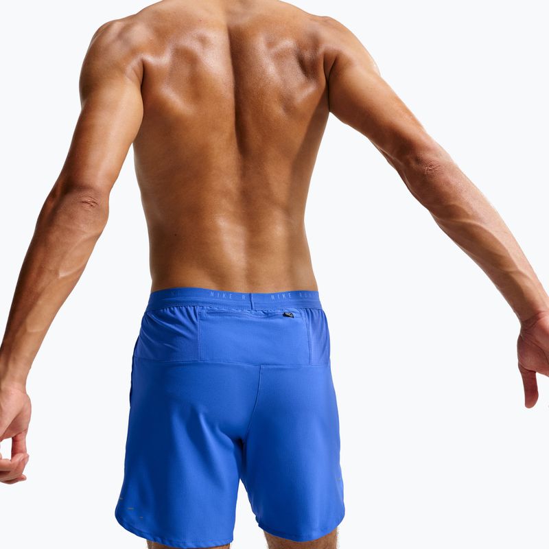 Spodenki do biegania męskie Nike Stride Dri-Fit 2in1 7" hyper royal 5