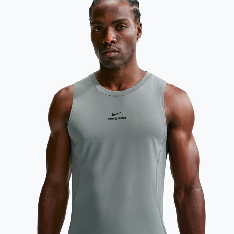 Koszulka treningowa męska Nike Pro smoke grey/black 3