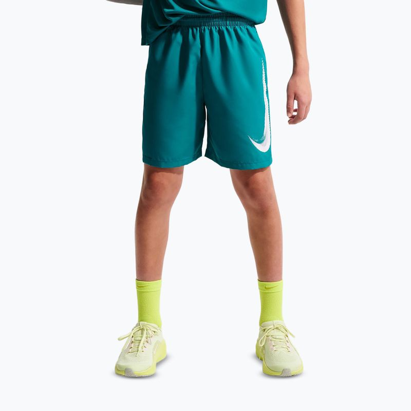 Spodenki dziecięce Nike Multi Refresh bright spruce
