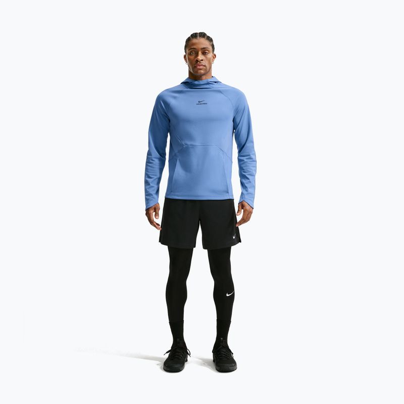 Bluza treningowa męska Nike Pro Indigo Storm/Black 2