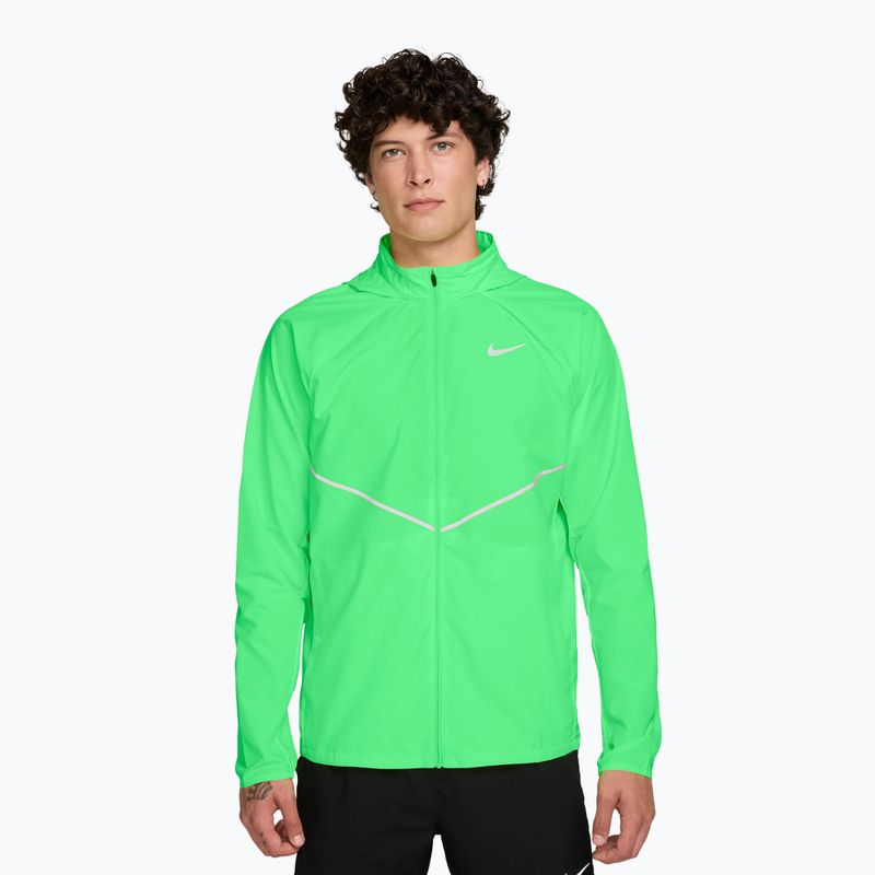 Kurtka do biegania męska Nike Miler illusion green