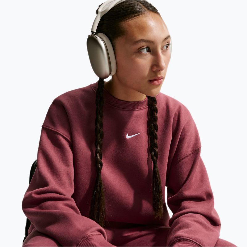 Bluza dziecięca Nike Sportswear Studio pink smoke/white 6