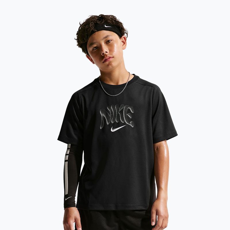 Koszulka dziecięca Nike Multi Refresh black