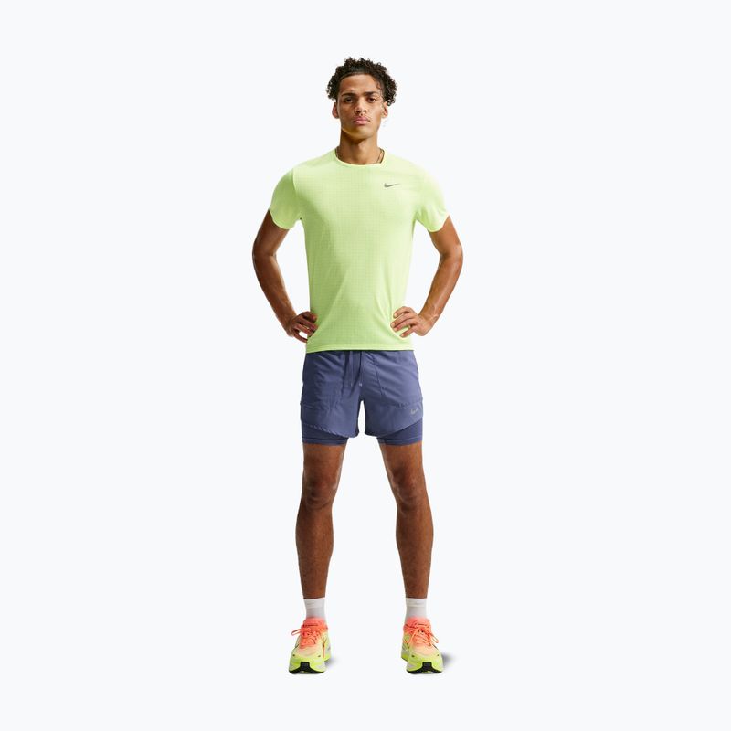 Spodenki do biegania męskie Nike Stride diffused blue 2