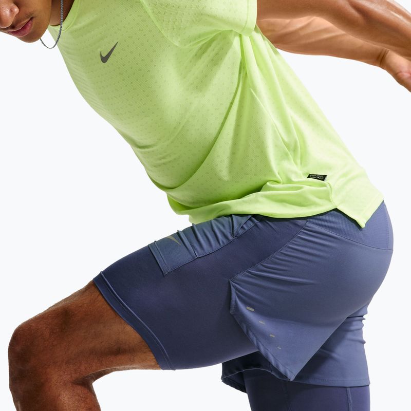 Spodenki do biegania męskie Nike Stride diffused blue 4