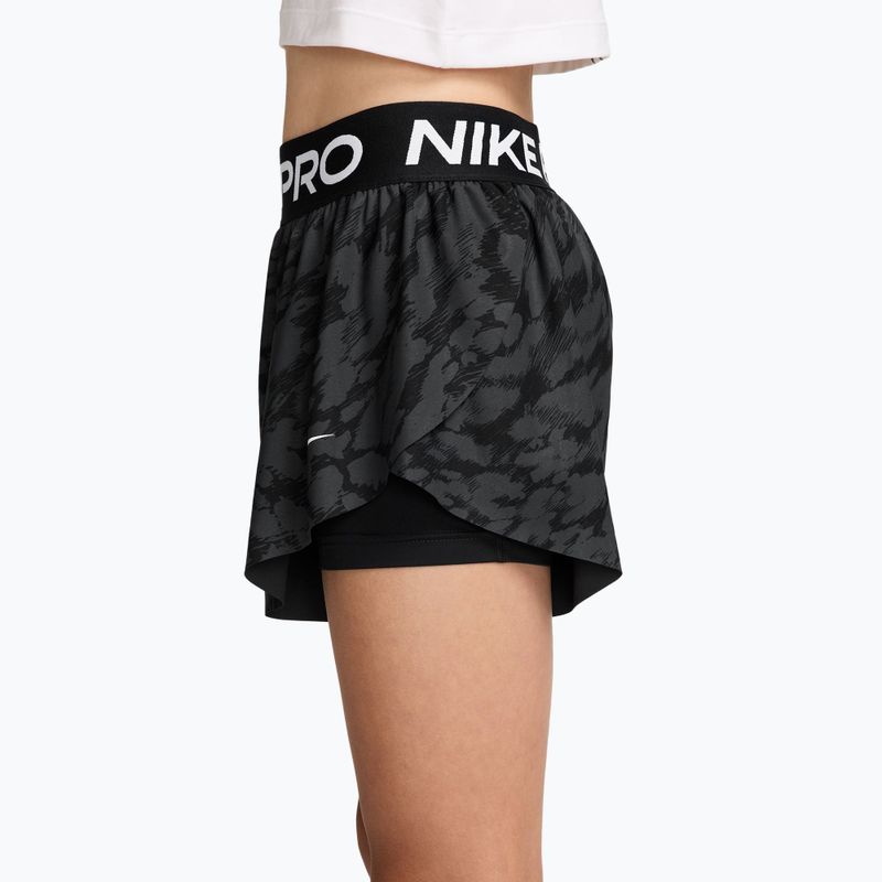 Spodenki dziecięce Nike Pro black/white 3