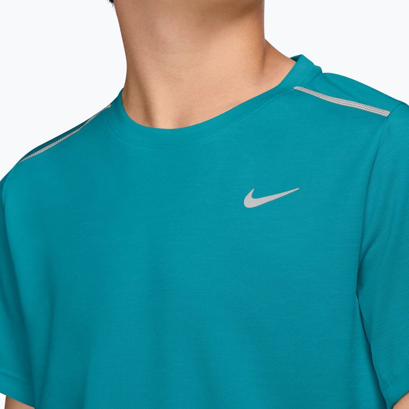 Koszulka dziecięca Nike Miler bright spruce/energy/heather 3