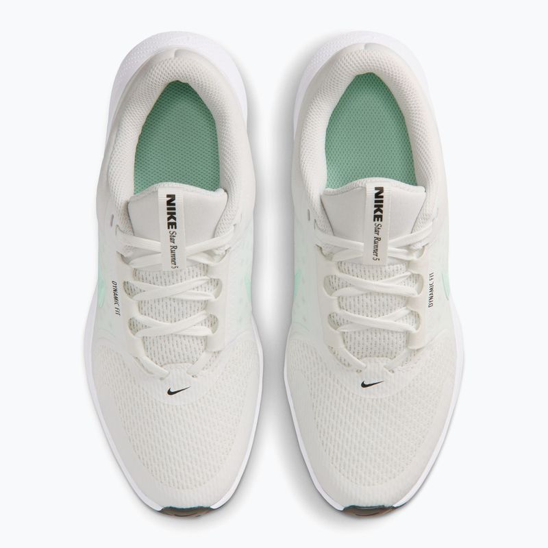 Buty do biegania Nike Star Runner 5 summit white/black/arctic green 11