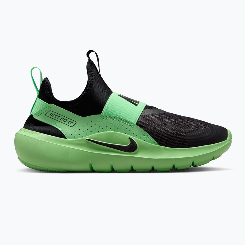 Buty dziecięce Nike Flex Runner 4 black/illusion green/black 8