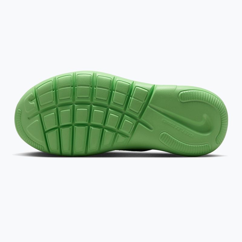 Buty dziecięce Nike Flex Runner 4 black/illusion green/black 9