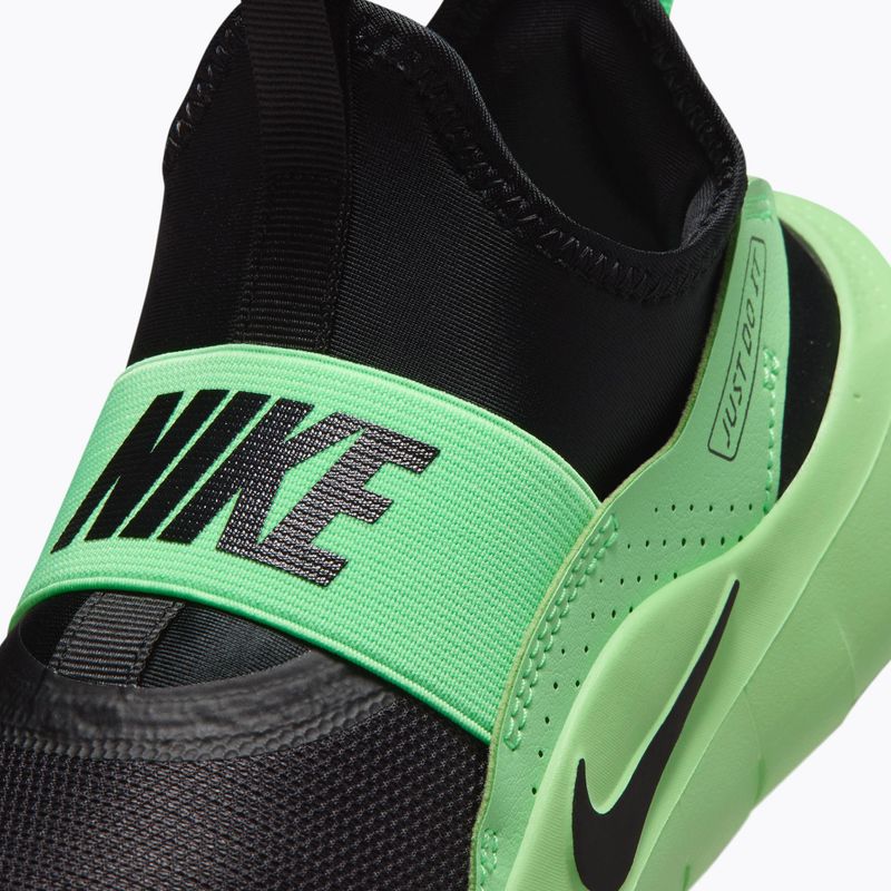 Buty dziecięce Nike Flex Runner 4 black/illusion green/black 11