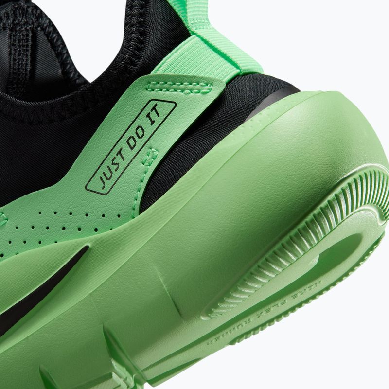 Buty dziecięce Nike Flex Runner 4 black/illusion green/black 12