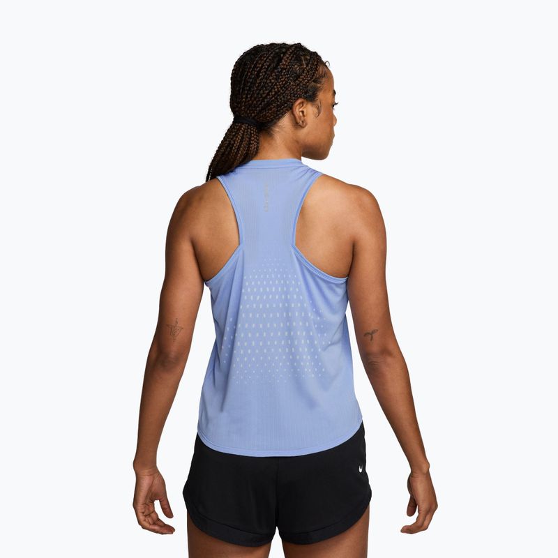Koszulka do biegania damska Nike Swift Aero-Fit Tank Top aluminum/pure platinum 2