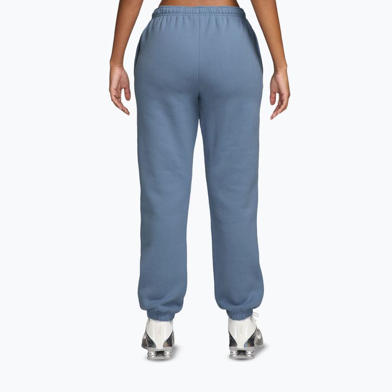 Spodnie damskie Nike Studio Fleece work blue/sail 2