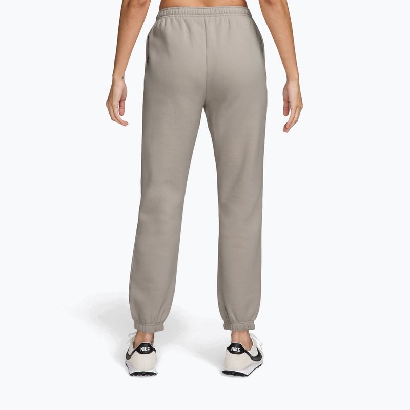 Spodnie damskie Nike Studio Fleece cream li/sail 2