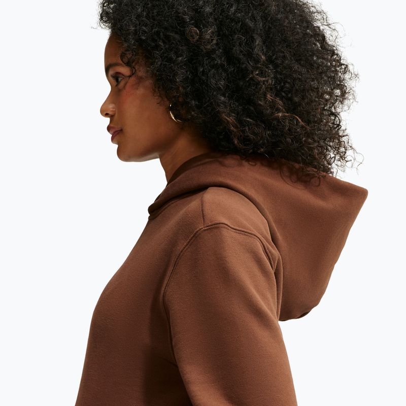 Bluza damska Nike Studio Fleece cacao wow/sail 6