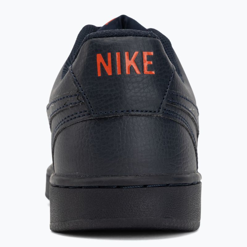 Buty męskie Nike Court Vision Low Next Nature dark obsidian/picante red/dark obsidian 6