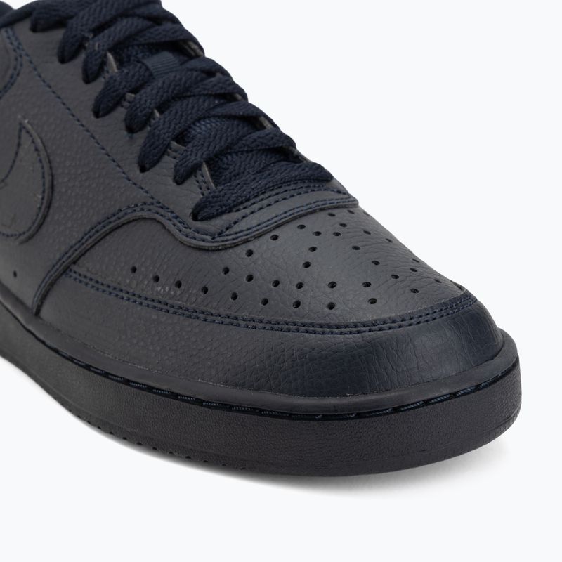 Buty męskie Nike Court Vision Low Next Nature dark obsidian/picante red/dark obsidian 7