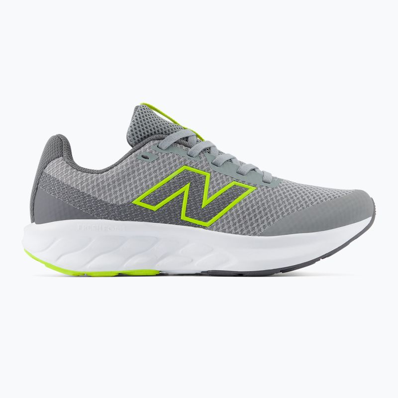 Buty do biegania dziecięce New Balance 520's Lace V9 grey matter/Ssate grey/alkaline green 9