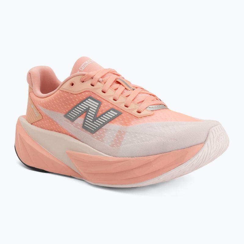 Buty do biegania damskie New Balance FuelCell Rebel V5 pink lemonade/pink salt