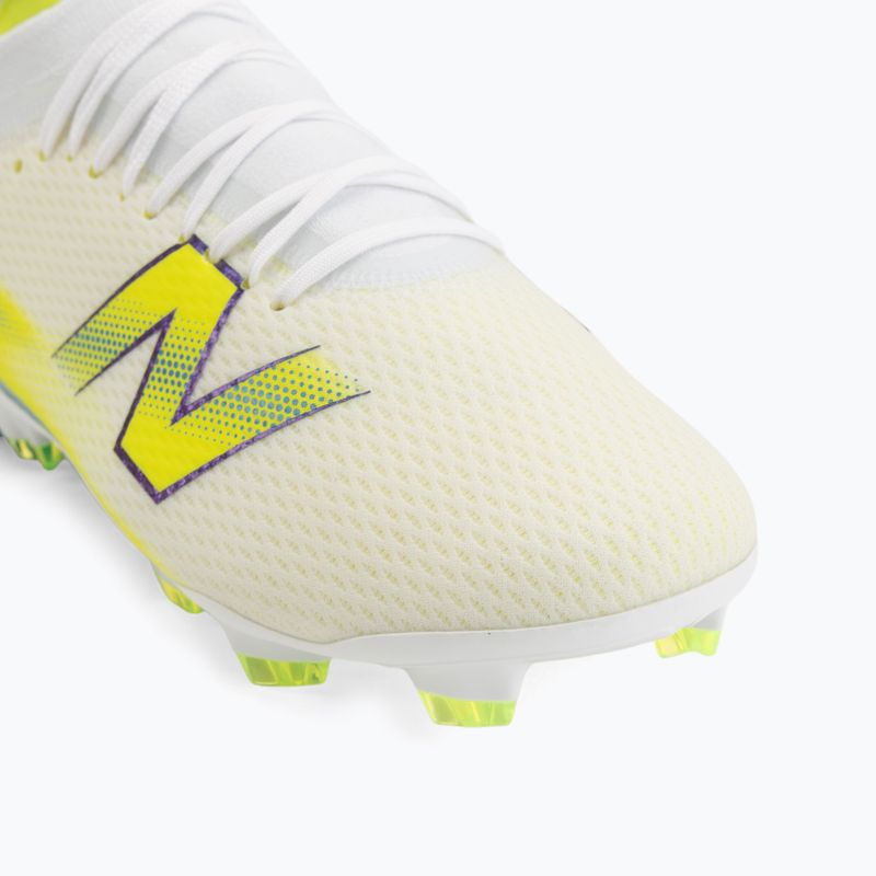 Buty piłkarskie New Balance Furon Team V9 FG white/alkaline green 7