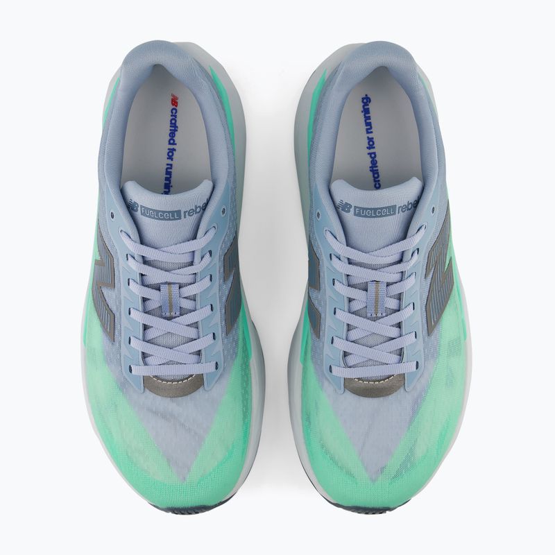 Buty do biegania męskie New Balance FuelCell Rebel V5 light arctic grey/bright mint 12