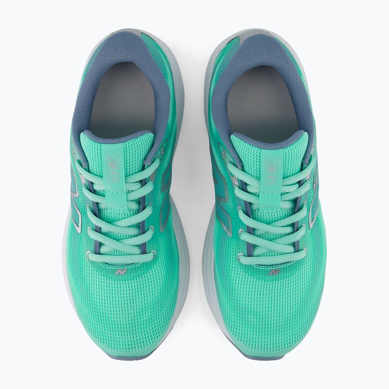 Buty do biegania damskie New Balance 411's V4 bright mint/zinc blue/silver metallic 12