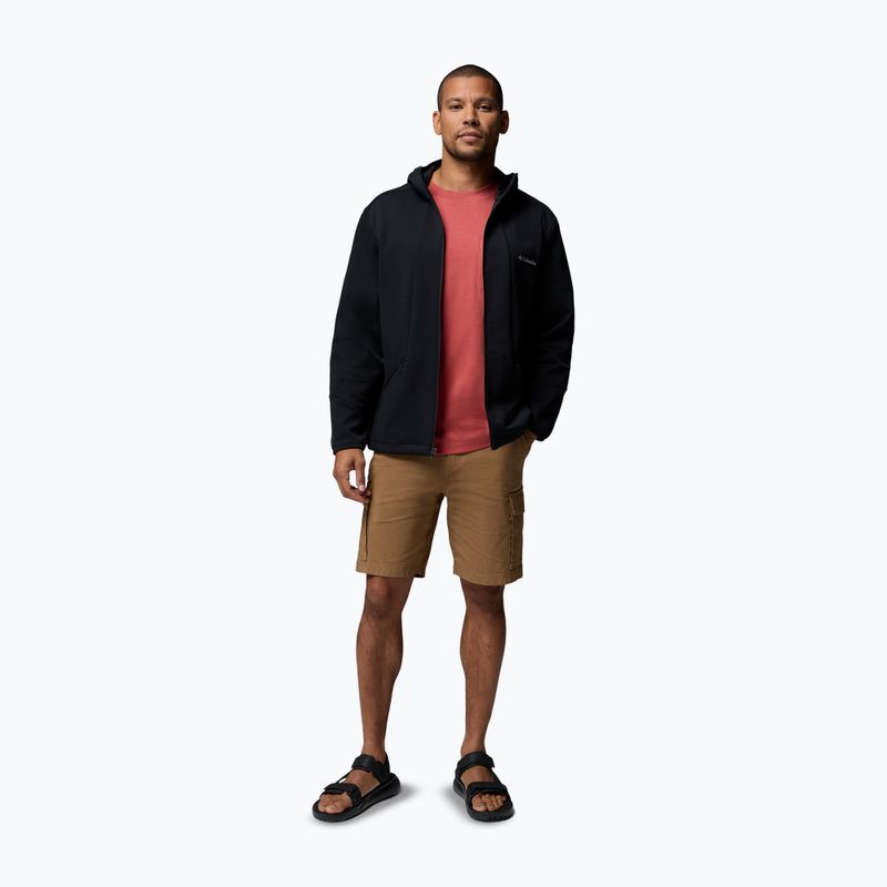 Bluza trekkingowa męska Columbia Tech Spacer Knit Hoodie black/black 2