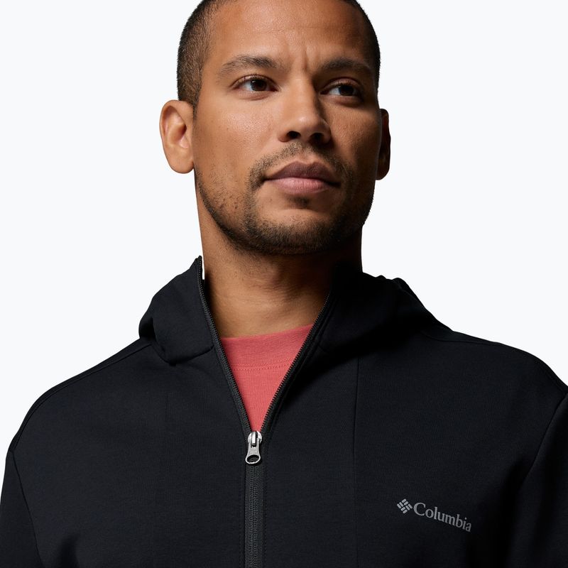Bluza trekkingowa męska Columbia Tech Spacer Knit Hoodie black/black 6