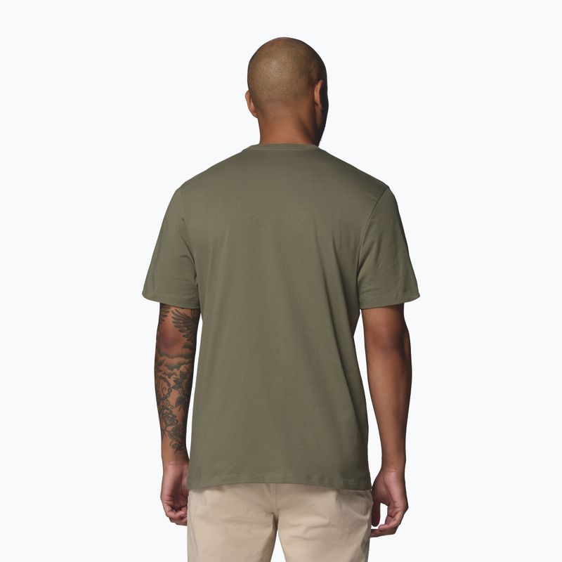 Koszulka męska Columbia CSC Basic Logo Tee stone green/gem columbia 3